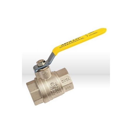 Apollo Valves Valve Ball Valve Size 1/2in. NPT 600 No FP, BRS, CSA/UL, Threaded 94A-103-01